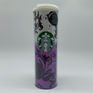 Starbucks Halloween Ombré Glow in the Dark Purple Tumbler